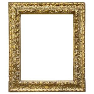 Cadre à profil renversé espagnol XVIIe — 62,8 x 50,9 cm — Réf. PC0357M2