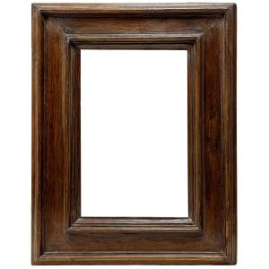 Cadre à cassetta en chêne XVIIe — 42,3 x 27,5 cm — Réf. PC0572M2