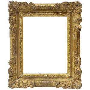 Louis XIV Period Frame - 19.3 X 15.6 Cm - Ref. Pc0851m2 (pair Pc0852m2)