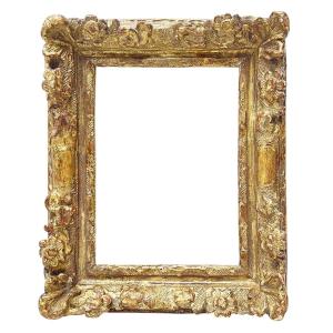 Louis XIV Frame With "flowered Corners" — Ref. Pc0978m2