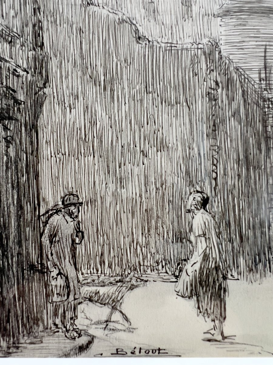 Paris. The Marais / Hotel De Sens. Circa 1930/40-photo-3