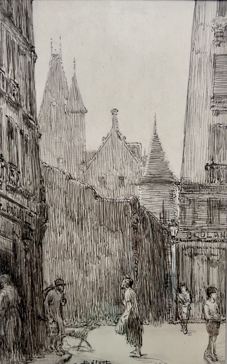 Paris. The Marais / Hotel De Sens. Circa 1930/40