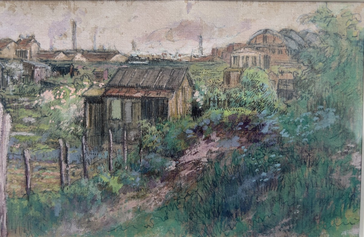 Dessin - Asnières circa 1940 - Charles BETOUT