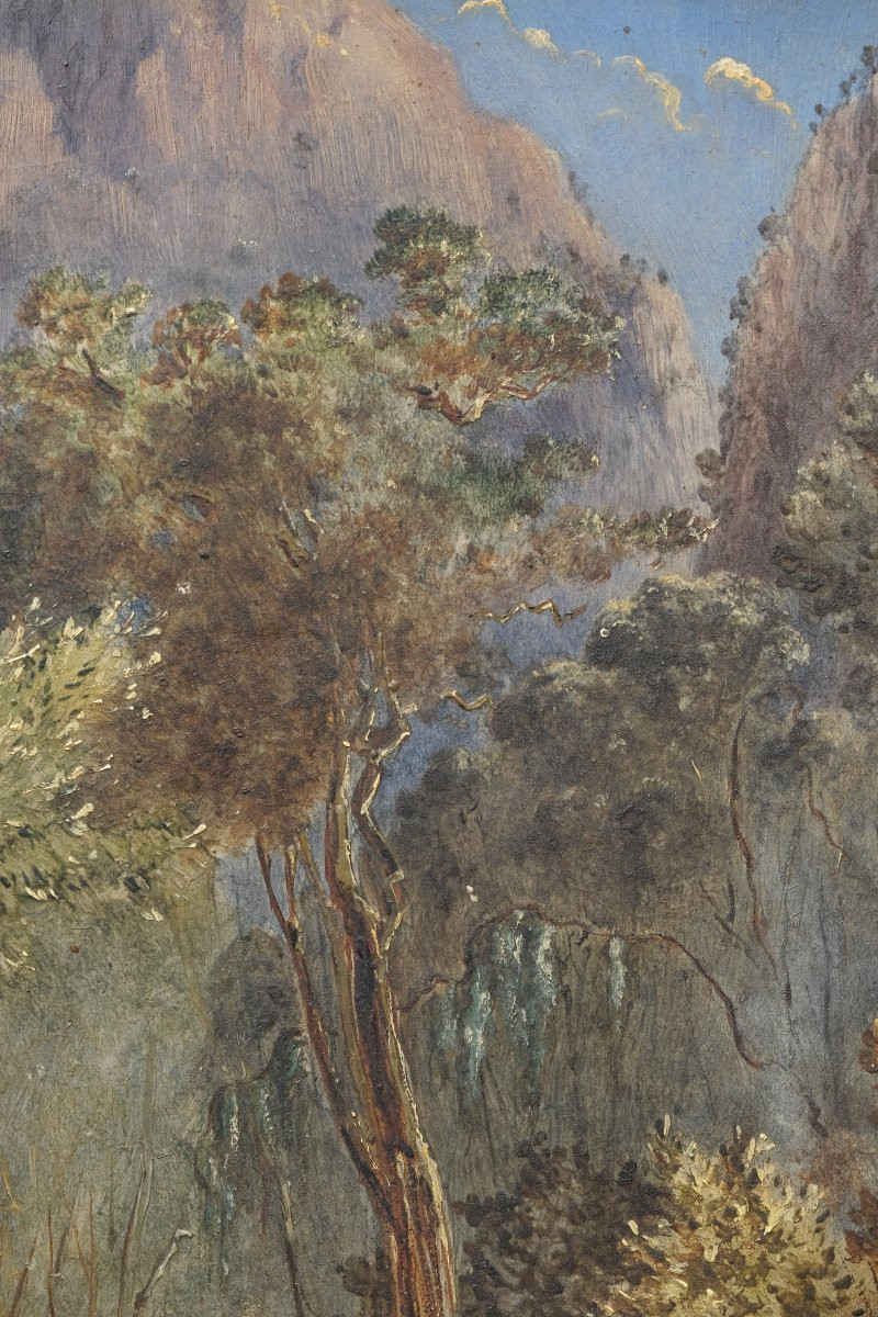 Scène orientaliste - Ecole orientaliste anglaise - Fin XIX ème siècle --photo-4