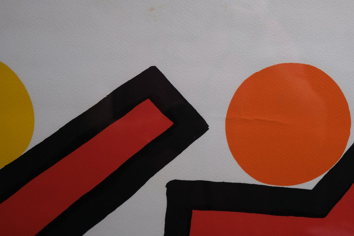 Lithograph Alexandre Calder -photo-3