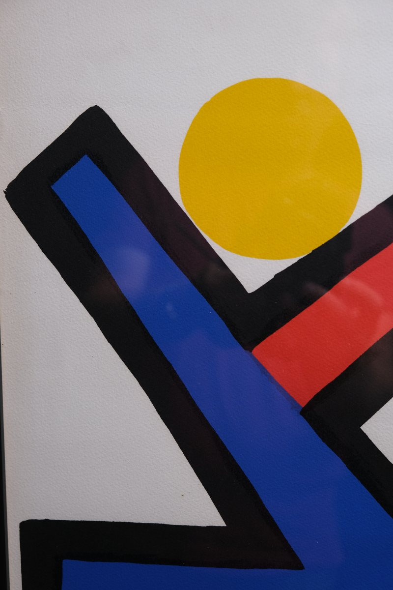Lithograph Alexandre Calder -photo-3