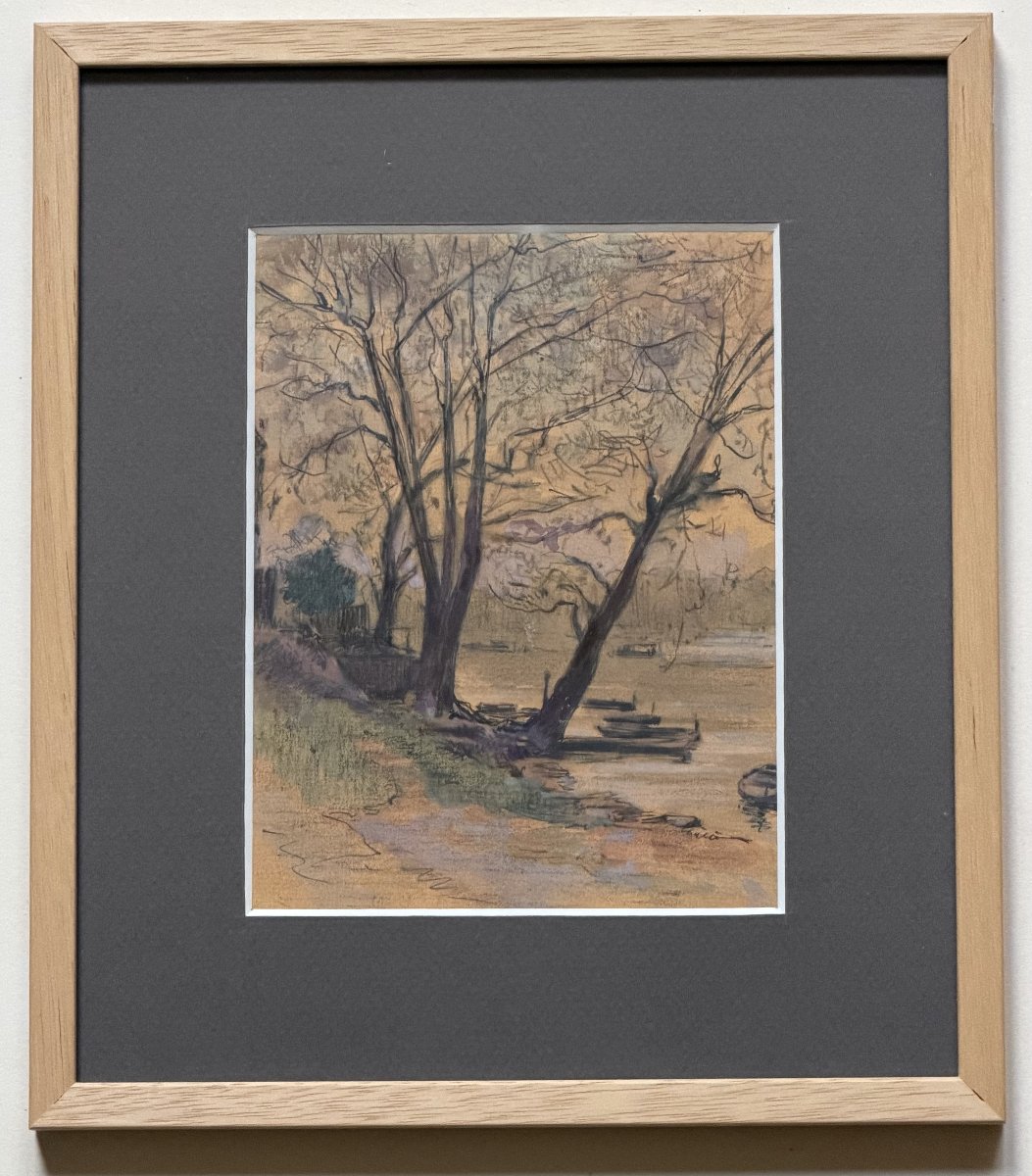 Dessin Asnières 1943. Charles BETOUT.-photo-2