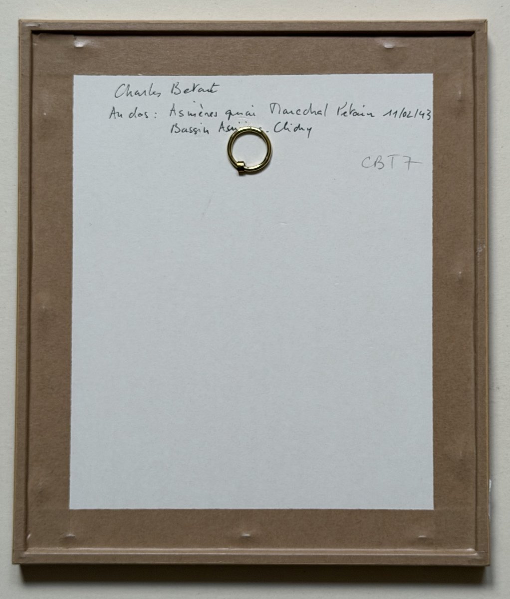 Dessin Asnières 1943. Charles BETOUT.-photo-3