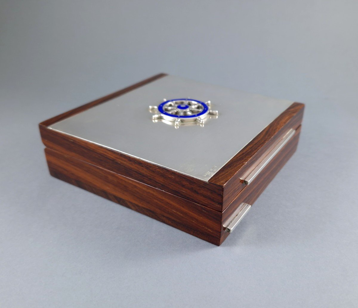 Gucci - Box In Rosewood And Sterling Silver-photo-2
