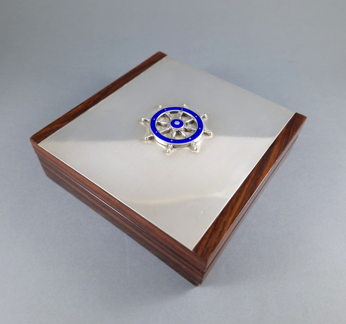 Gucci - Box In Rosewood And Sterling Silver-photo-5