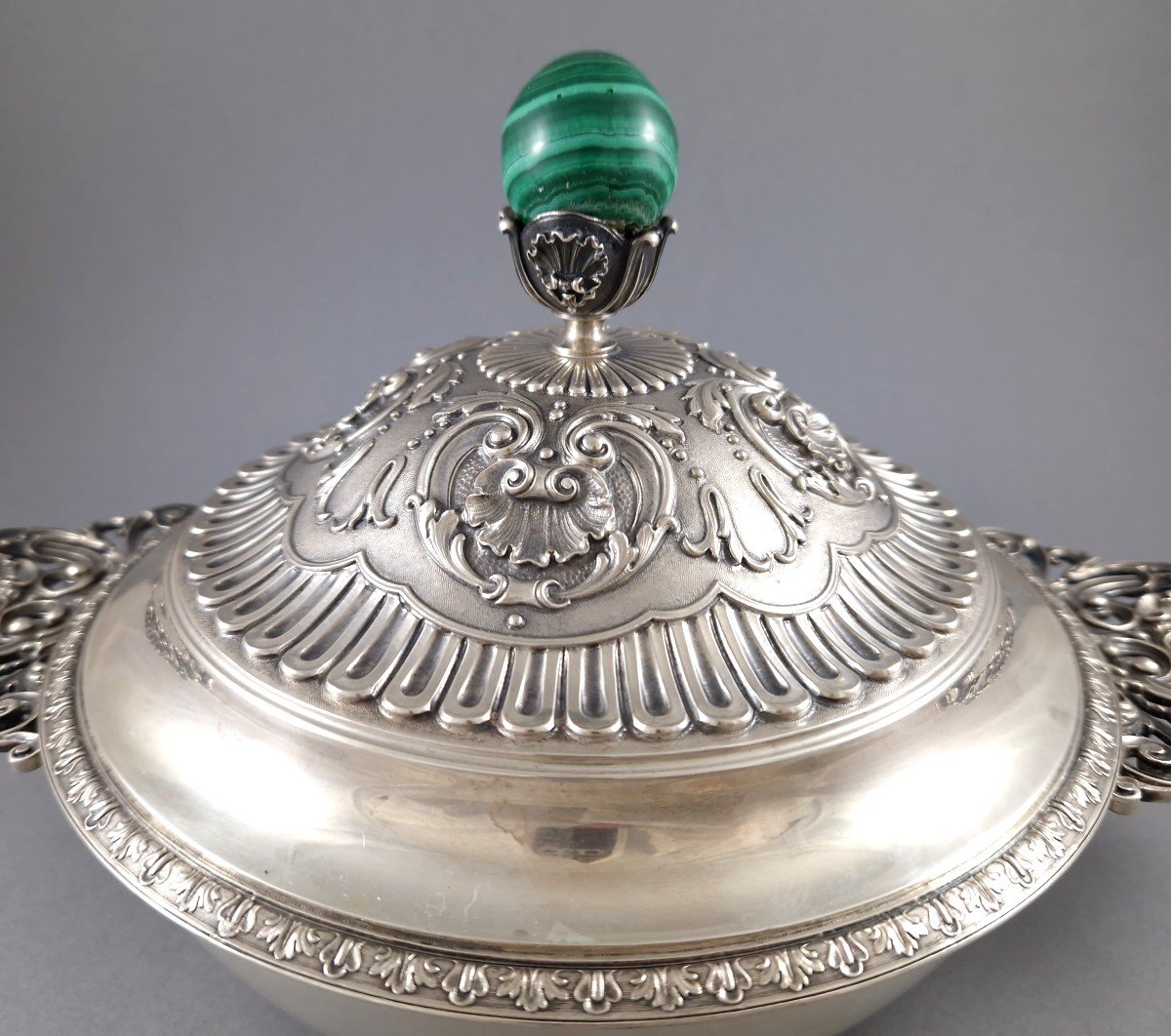 Buccellati - Vegetable Dish In Sterling Silver-photo-4
