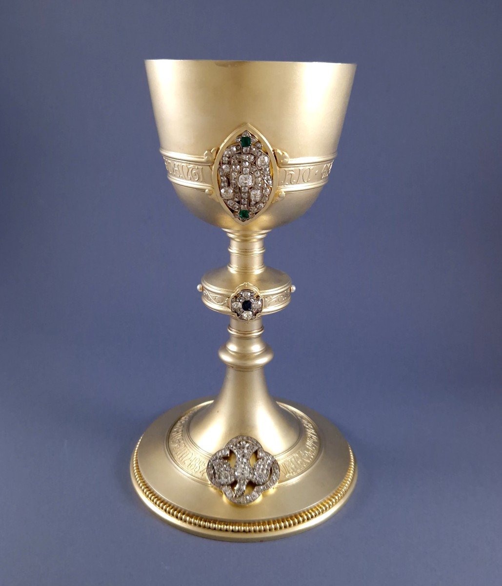 Froment-meurice - Chalice In Sterling Silver Gilt