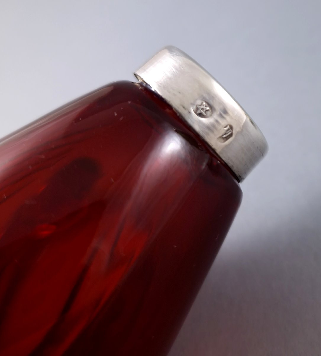 2 Verseuses en verre et argent massif-photo-6