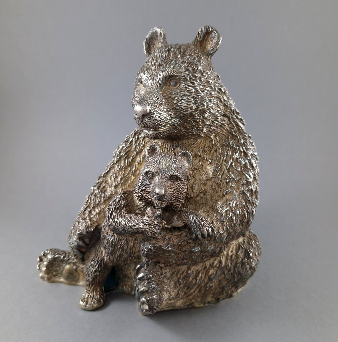 Sterling Silver Bear By Buccellati-photo-3