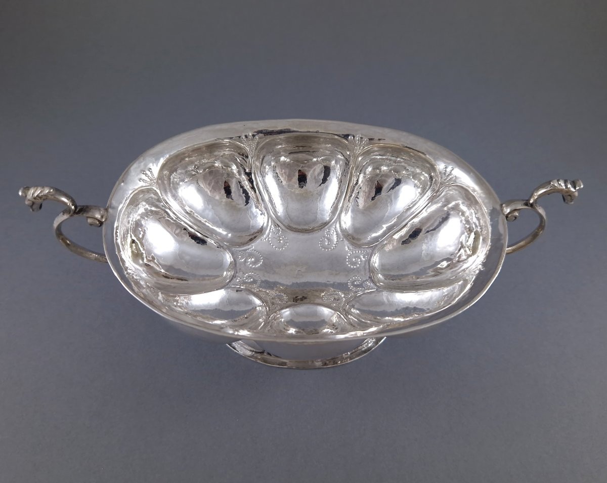 1685 - Dutch Sterling Silver Brandy Cup Bowl Groningen-photo-6