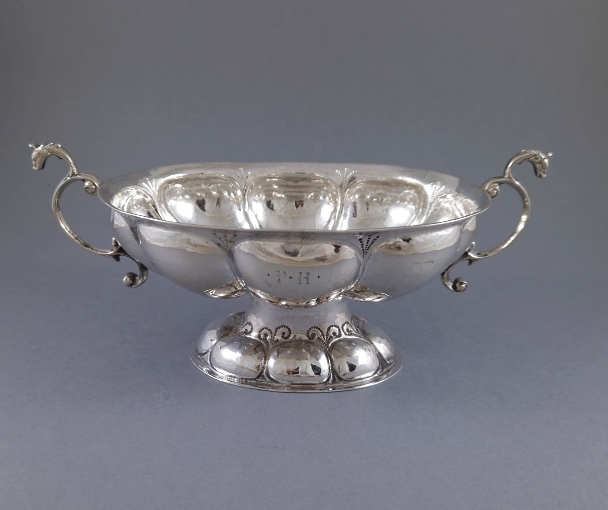 1685 - Dutch Sterling Silver Brandy Cup Bowl Groningen