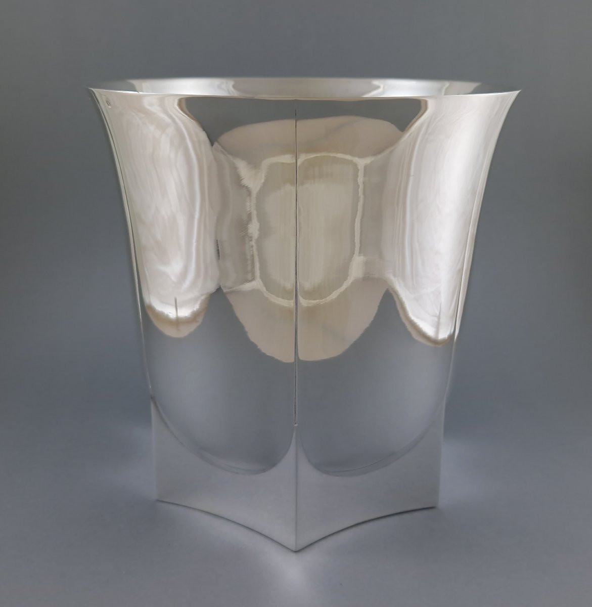 Jean E Puiforcat - Sterling Silver Champagne Bucket-photo-3