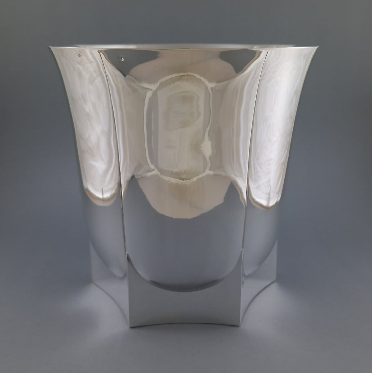 Jean E Puiforcat - Sterling Silver Champagne Bucket-photo-4