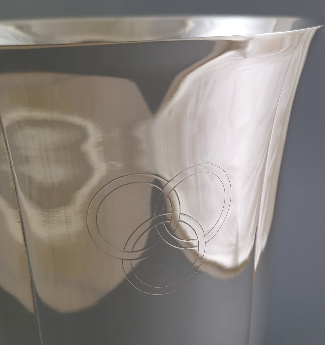 Jean E Puiforcat - Sterling Silver Champagne Bucket-photo-4