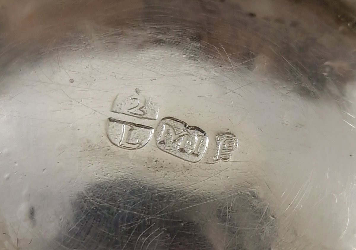 1640 - Dutch Sterling Silver Brandy Cup Bowl Groningen-photo-6