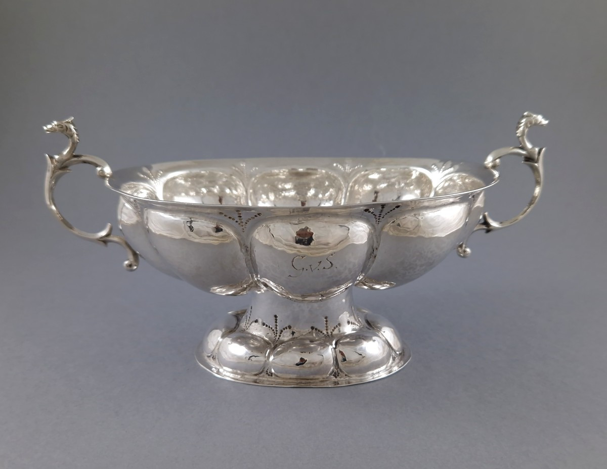 1640 - Dutch Sterling Silver Brandy Cup Bowl Groningen