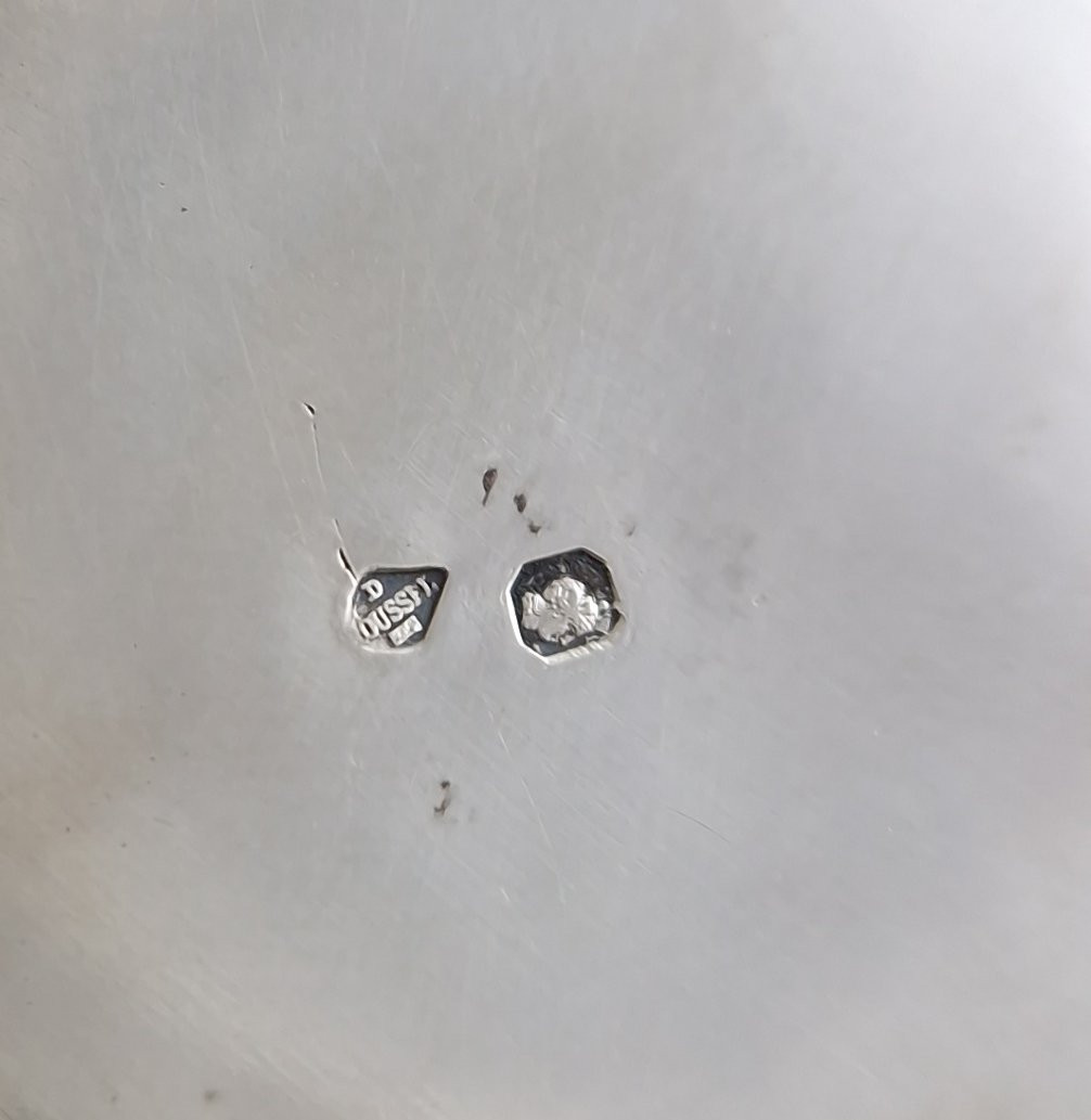 Ewer In Crystal And Sterling Silver-photo-7