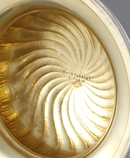 Aiguière en cristal et argent massif-photo-7