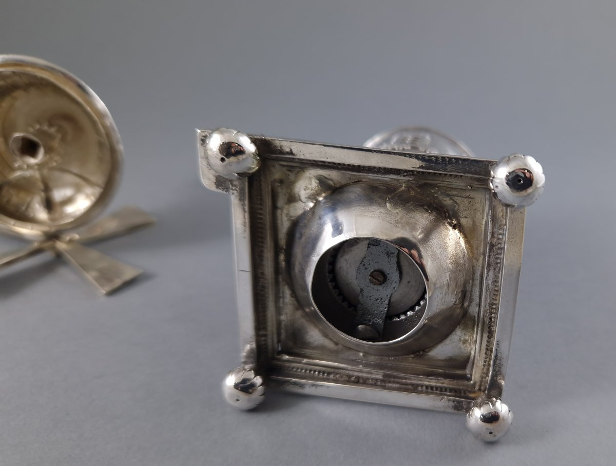 Moulin à poivre en argent massif-photo-5