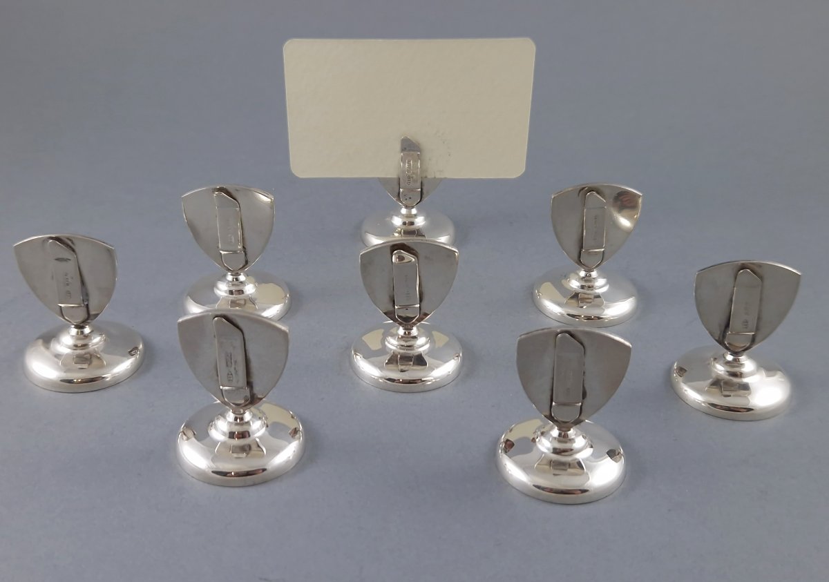 8 portes nom en argent massif grappes de raisin-photo-2