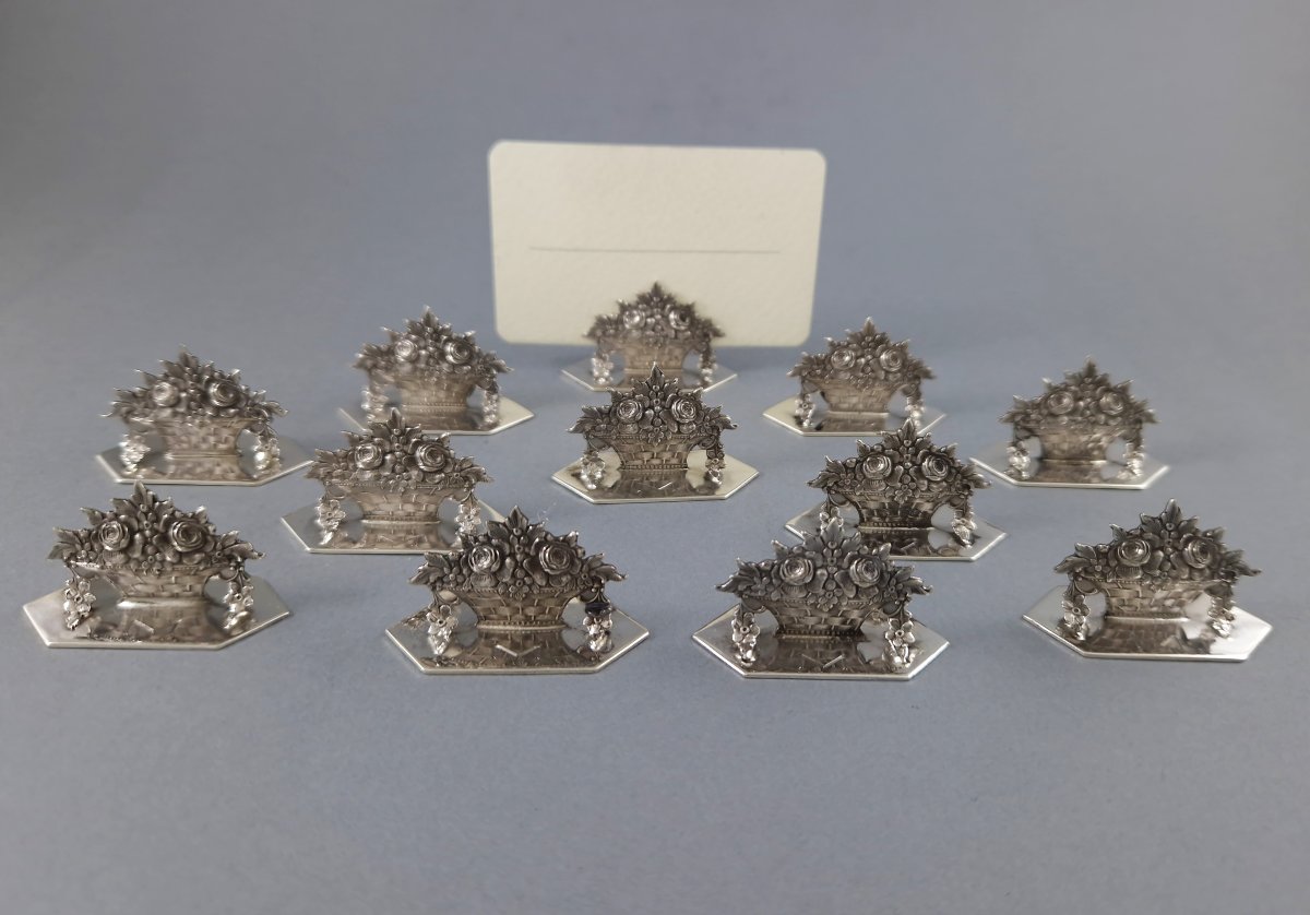 12 portes nom en argent massif-photo-1