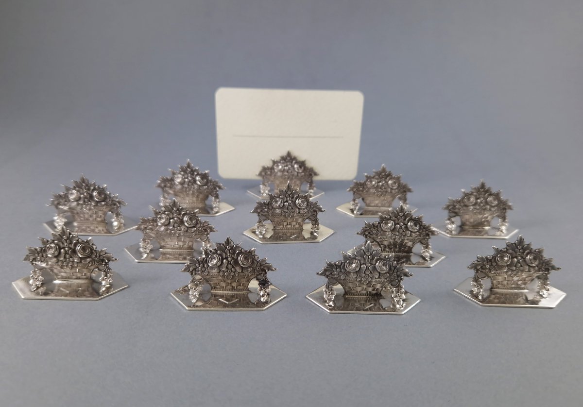 12 portes nom en argent massif-photo-3