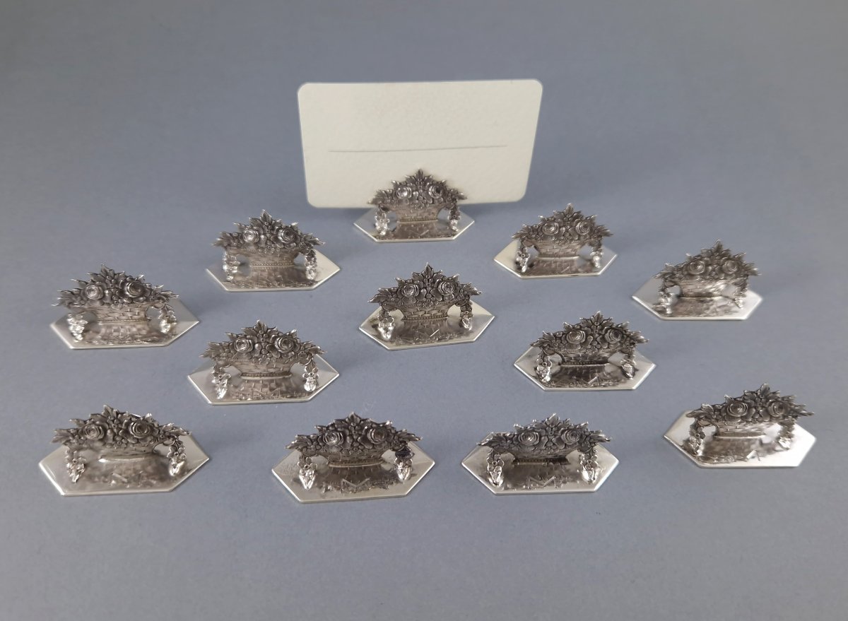 12 portes nom en argent massif-photo-4