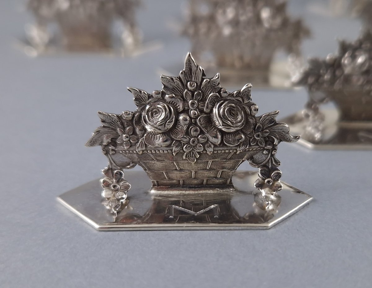 12 portes nom en argent massif-photo-5