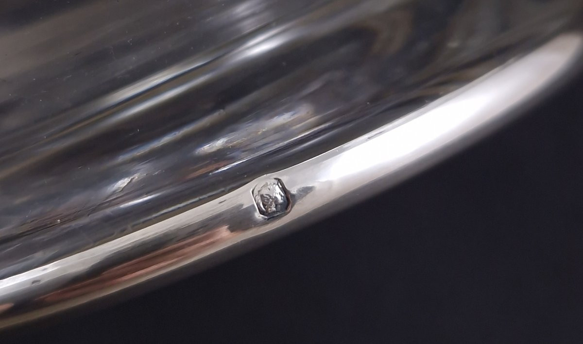 Baccarat -  Verseuse en cristal et argent massif-photo-7
