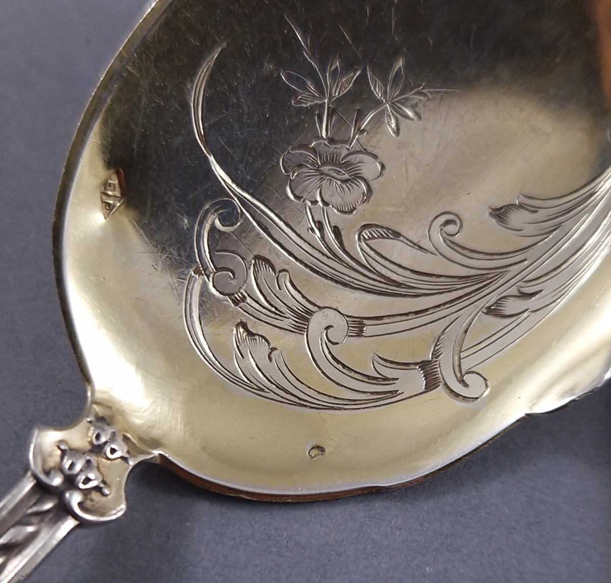 Puiforcat - Service à glace en argent massif et vermeil-photo-7