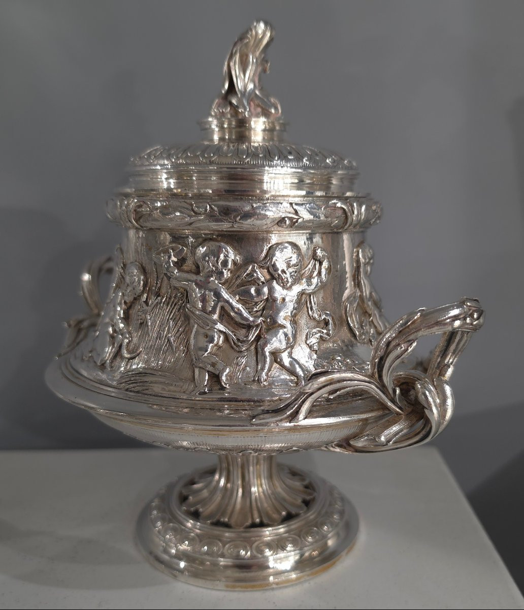 Christofle - Silver-plated Tea And Coffee Service 19th Century-photo-2