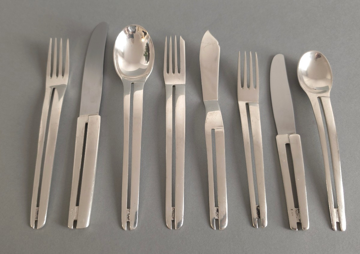 96 Piece Sterling Silver Flatware Set