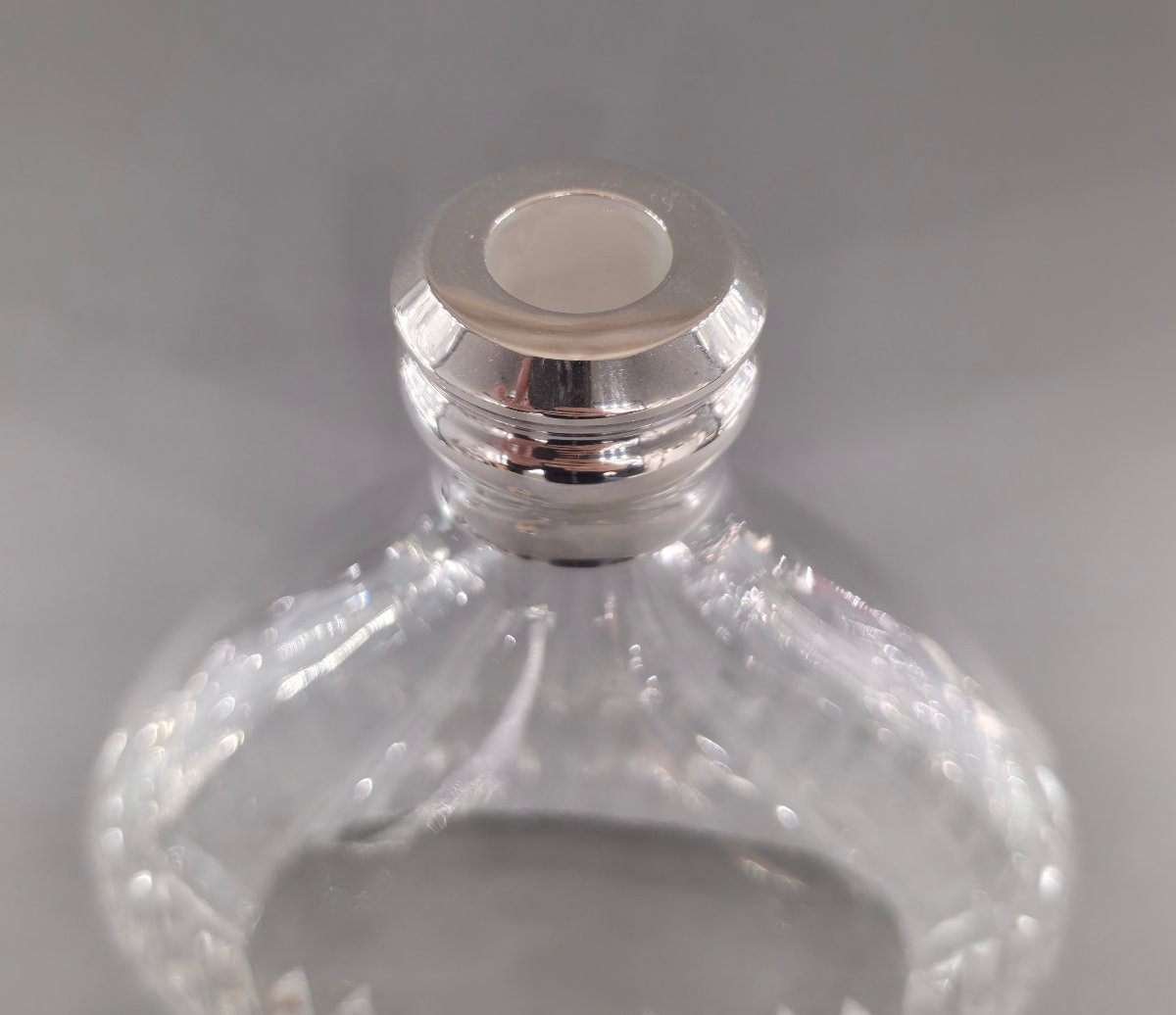 Carafe en verre et argent massif-photo-4