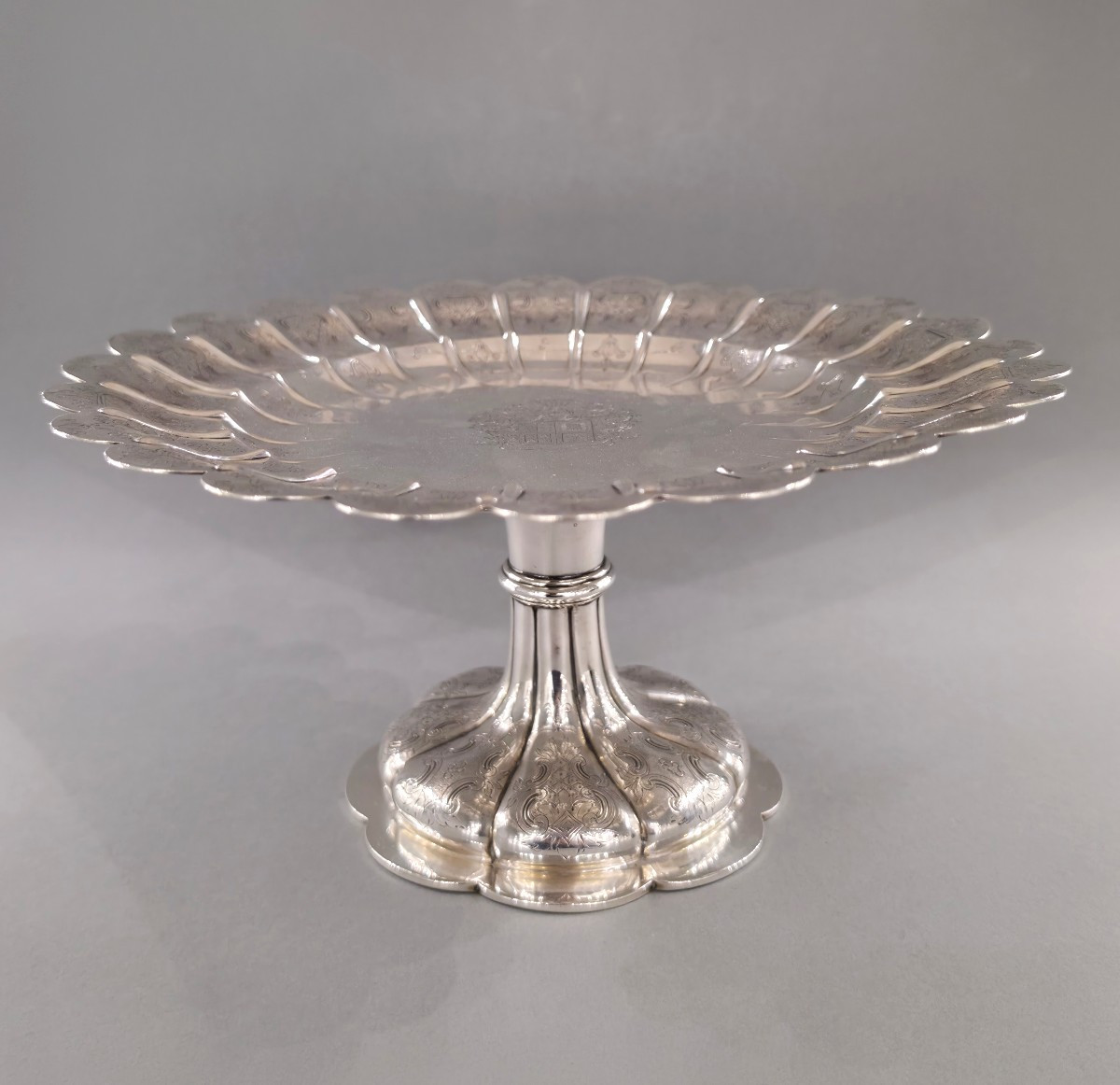 Coupe tazza en argent massif Londres 1861