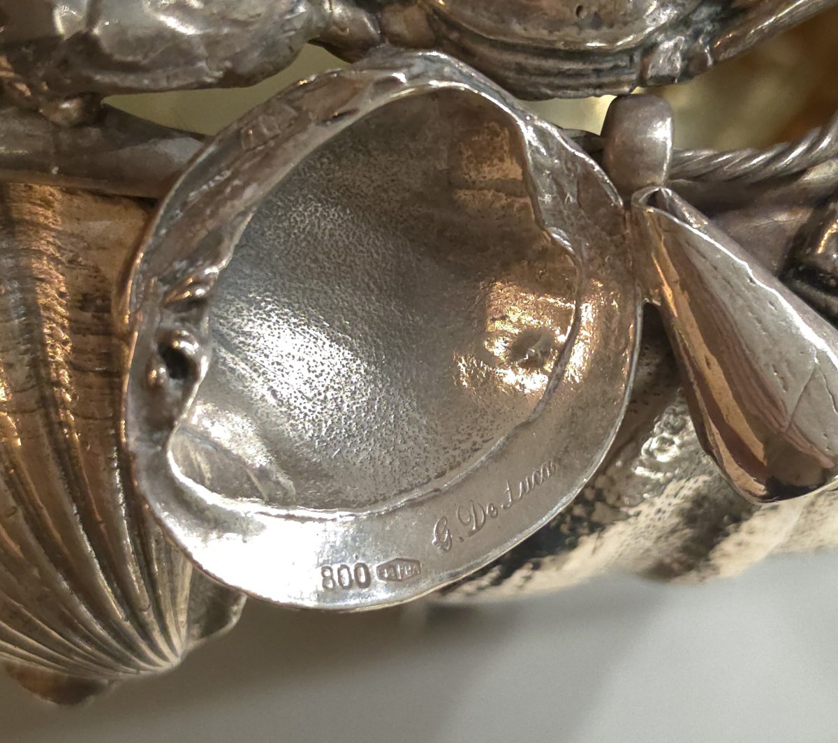 Bottle Bucket In Sterling Silver And Gilt-photo-7