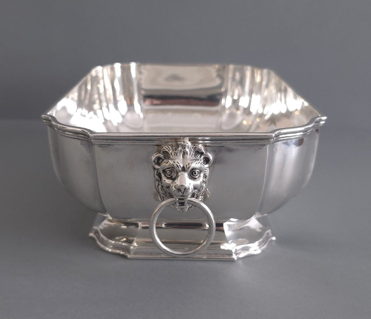 Coupe en argent massif-photo-4