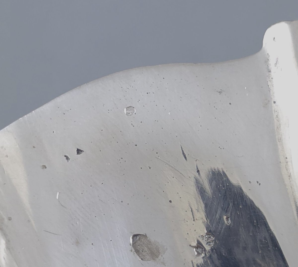 Coupe en argent massif coquillages-photo-8