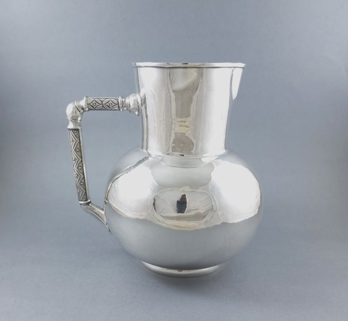 Sterling Silver Water Pitcher-photo-4