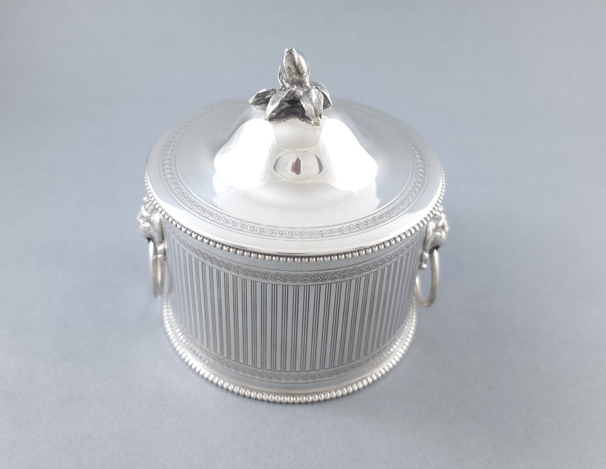 Sterling Silver Box With Lion Heads-photo-1