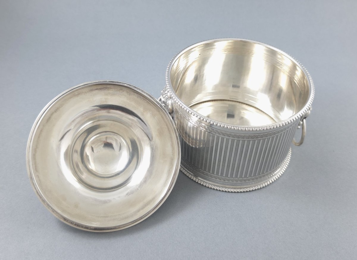 Sterling Silver Box With Lion Heads-photo-2