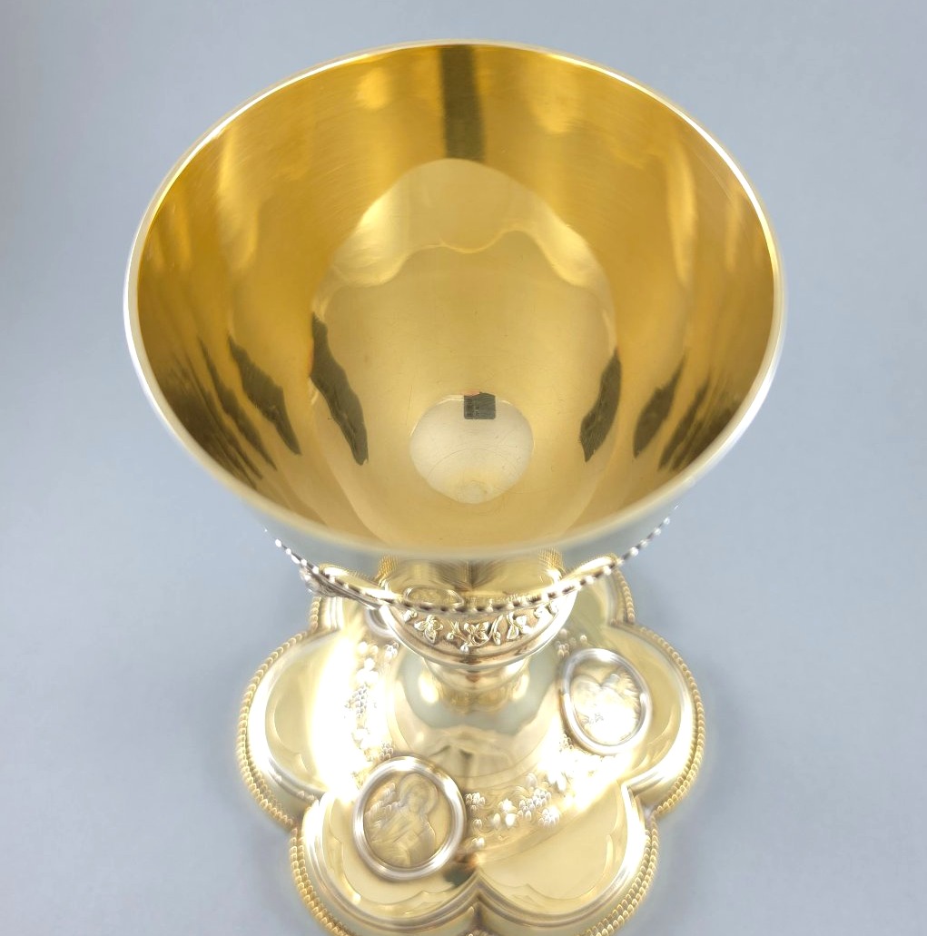 Demarquet Frères - Calice en vermeil Argent massif-photo-8