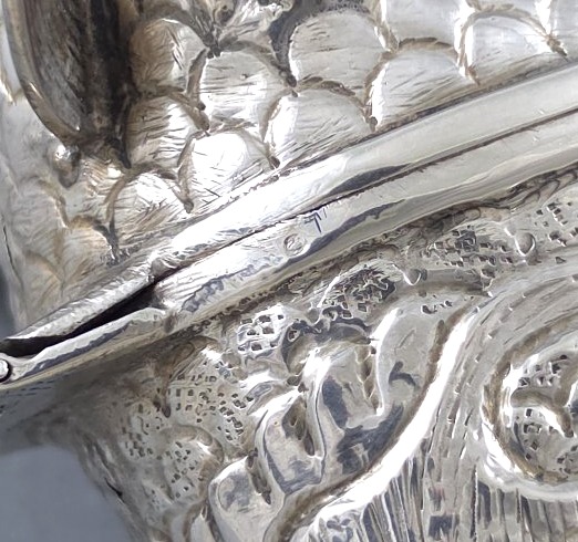 Sterling Silver Hinged Fish Box-photo-3