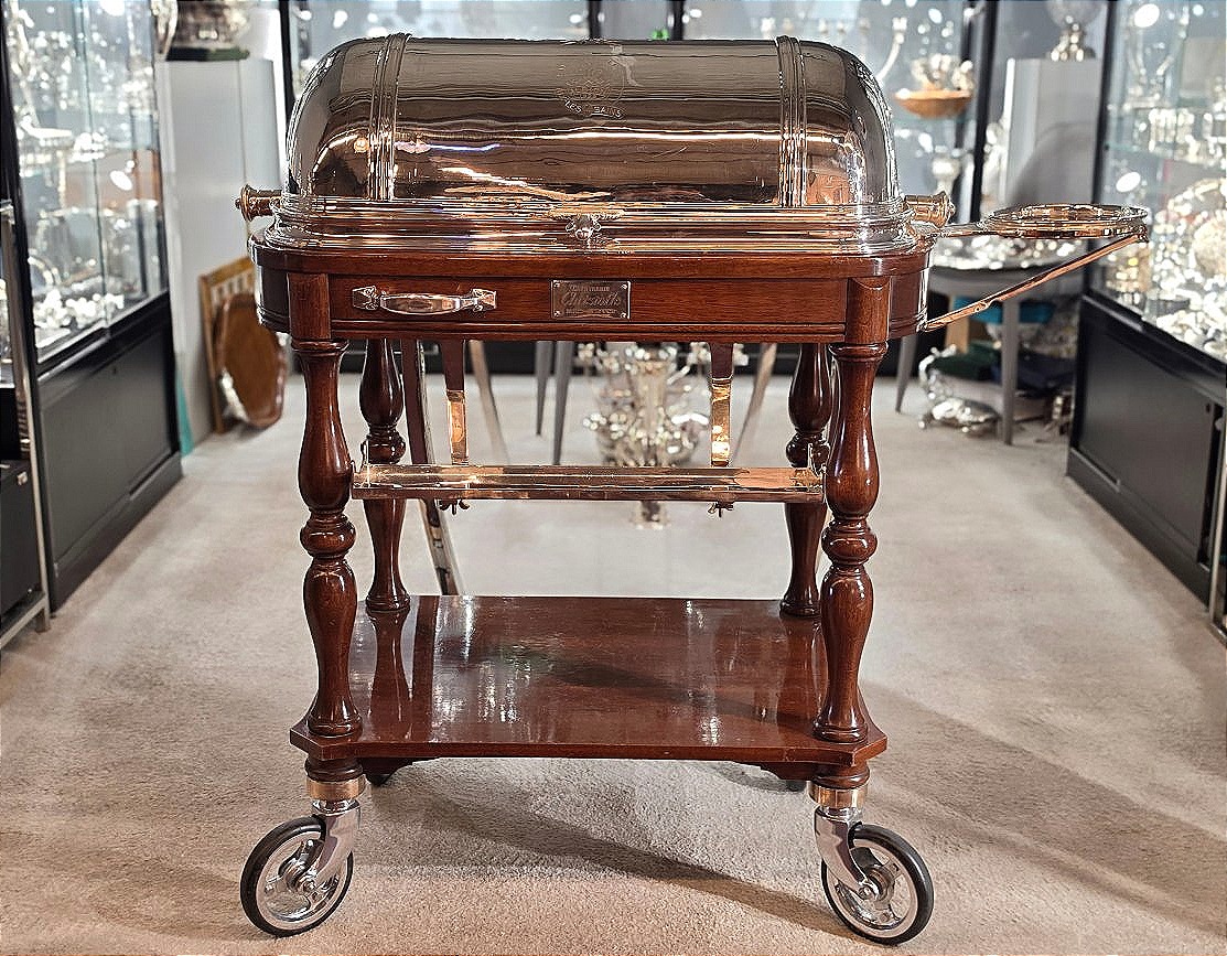 Christofle Carving Trolley