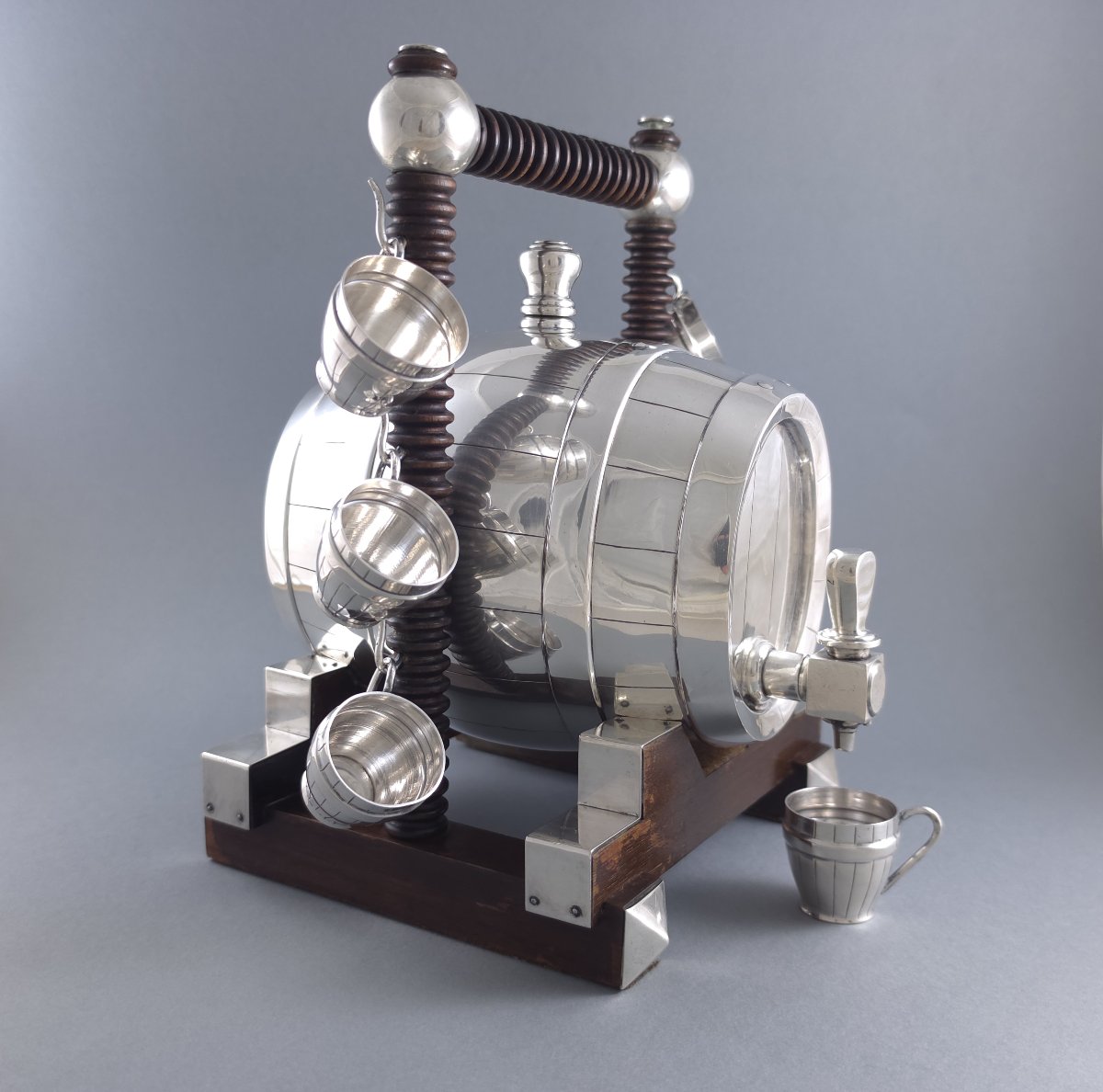 Solid Silver Liquor Set-photo-2