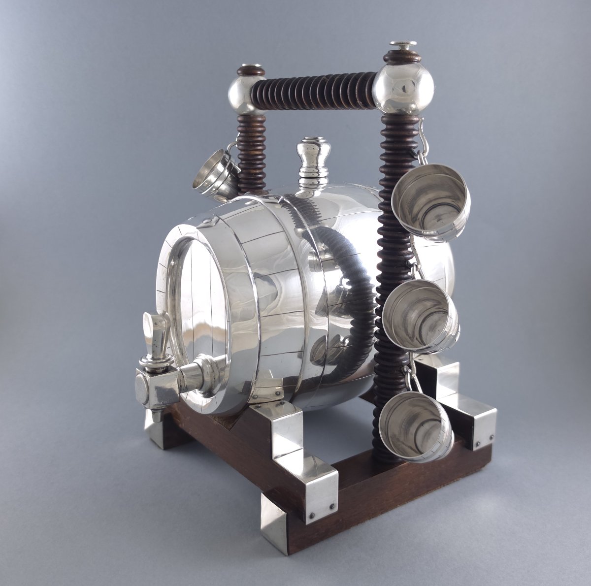 Solid Silver Liquor Set-photo-3